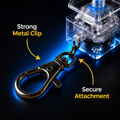 ⚡️ 4-in-1 Pocket Mechanical Keyboard Keychain - 50% OFF 😍
