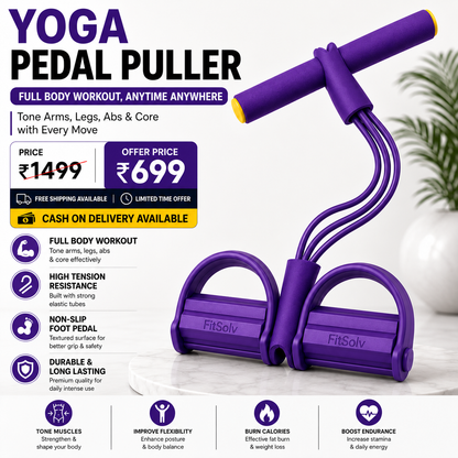 ⚡️Yoga Pedal Puller (Fitness Resistance Band) - 50% OFF🔥